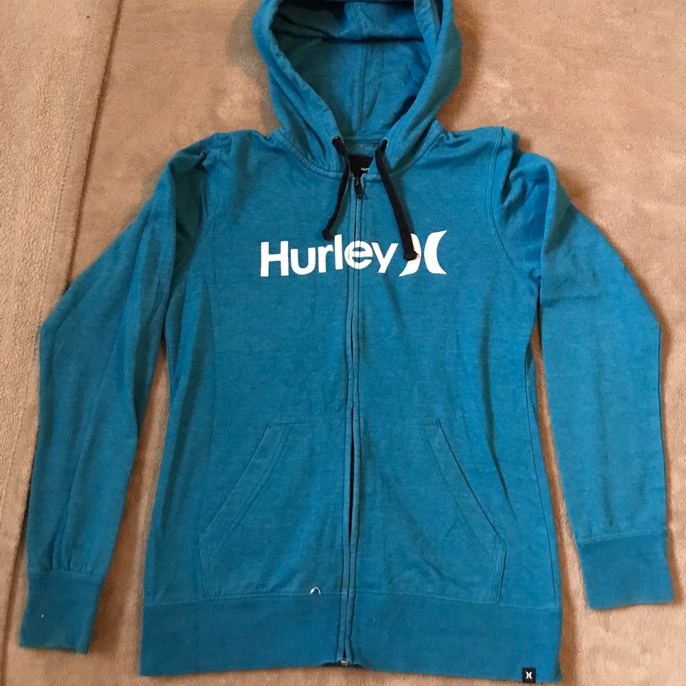 Hurley jacket / hoodie zipper xs / small like new